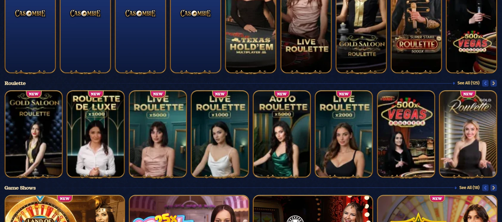 casombie casino Casino offre spéciale bonus
